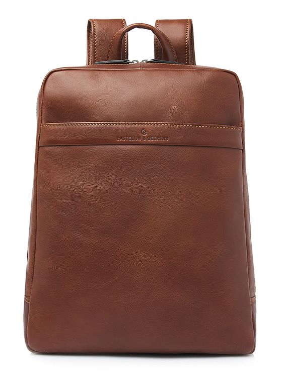 Castelijn & Beerens Daypack RFID-beskyttelse Læder 41 cm Laptoprum