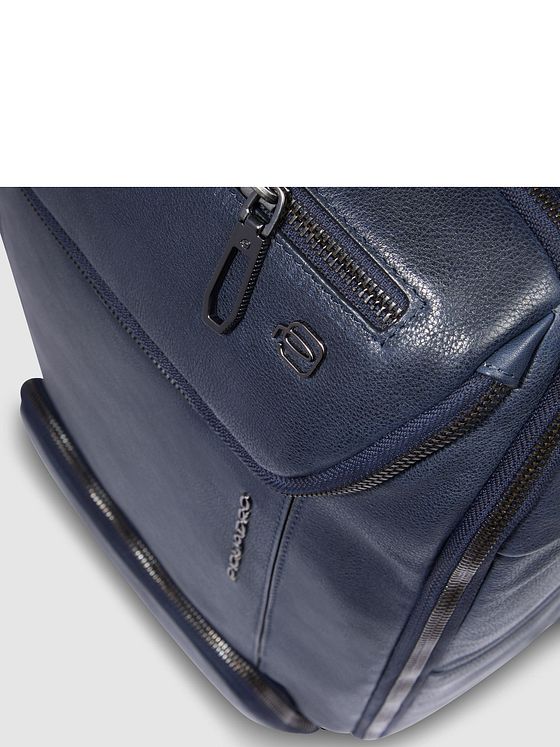 Piquadro Cronus Forretningsrygsæk RFID-beskyttelse Læder 41 cm Laptoprum