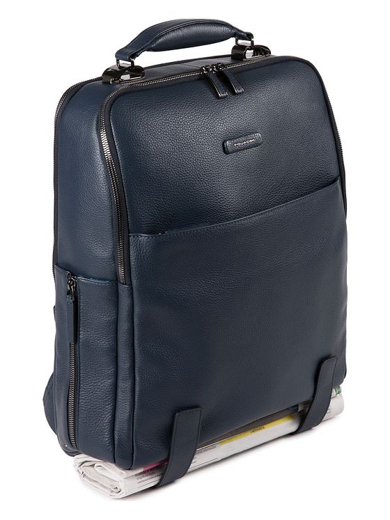 Piquadro Modus Special rygsæk læder 40 cm laptoprum