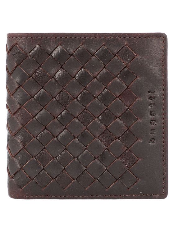 bugatti Vævet pung i læder 11 cm