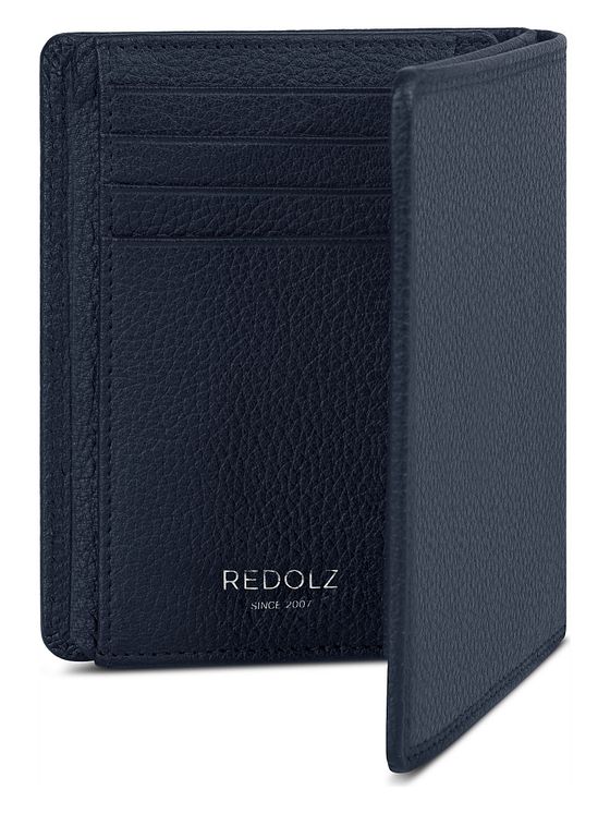 Redolz Leather Essentials HF-pung RFID-læder 9,5 cm, der kan foldes ud Redolz Leather Essentials HF-pung RFID-læder 9,5 cm, der kan foldes ud