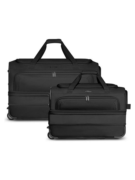 Redolz Duffle Essentials 2-hjuls rejsetaske sæt 2 stk. M+L med stretchfold