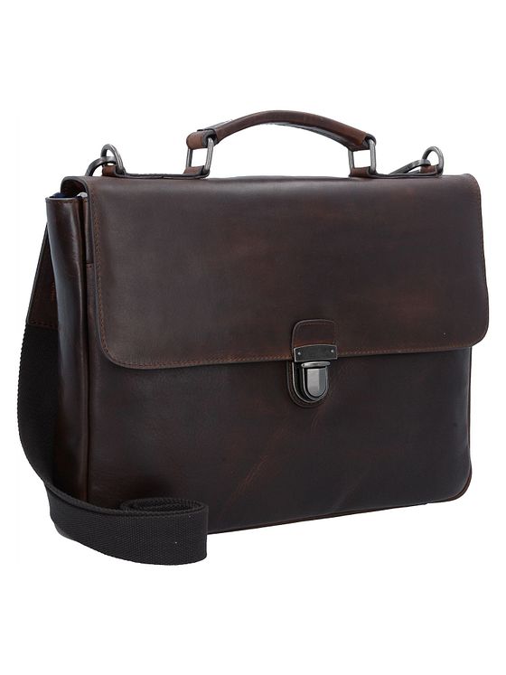 Leonhard Heyden Roma dokumentmappe læder 37 cm rum til bærbar computer Leonhard Heyden Roma dokumentmappe læder 37 cm rum til bærbar computer