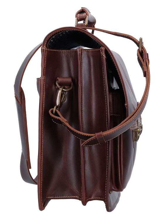 Buckle & Seam Nevada dokumentmappe læder 42 cm rum til bærbar computer