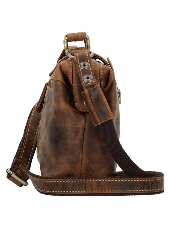 Greenburry Vintage Skuldertaske Læder 24 cm