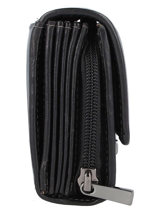 Greenland Nature Tjenerpung i sort nappa RFID-læderpung 18 cm