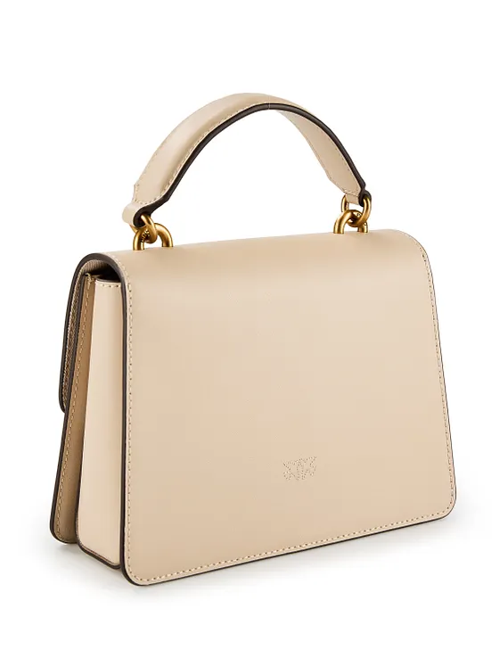 PINKO Love One Bolso Piel natural 23 cm PINKO Love One Bolso Piel natural 23 cm
