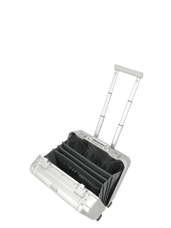 Travelite Trolley ejecutivo Next de 4 ruedas, de aluminio, 43 cm Travelite Trolley ejecutivo Next de 4 ruedas, de aluminio, 43 cm