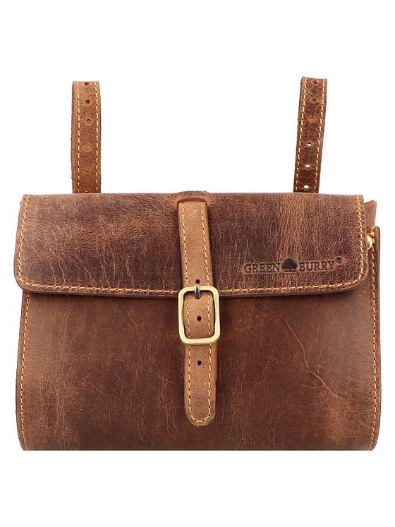 Greenburry Vintage taske XL læder 20 cm