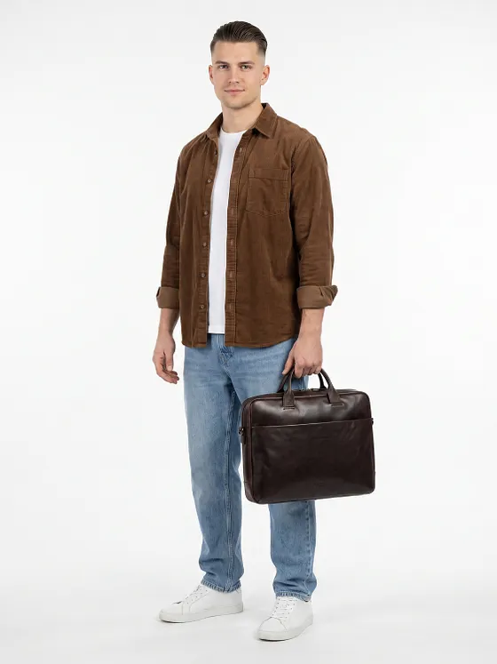 Jost London Portfölj Läder 40 cm Laptopfack Jost London Portfölj Läder 40 cm Laptopfack