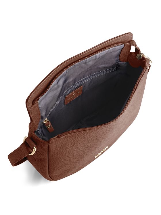 Lazarotti Bologna Leather Crossbody taška přes rameno kůže 25 cm