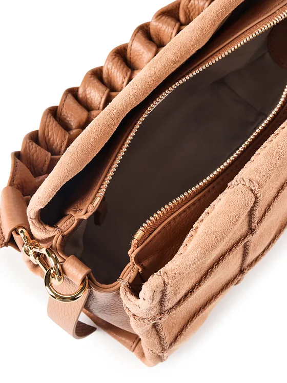 Coccinelle Boheme Crossbody taske Læder 23 cm Coccinelle Boheme Crossbody taske Læder 23 cm