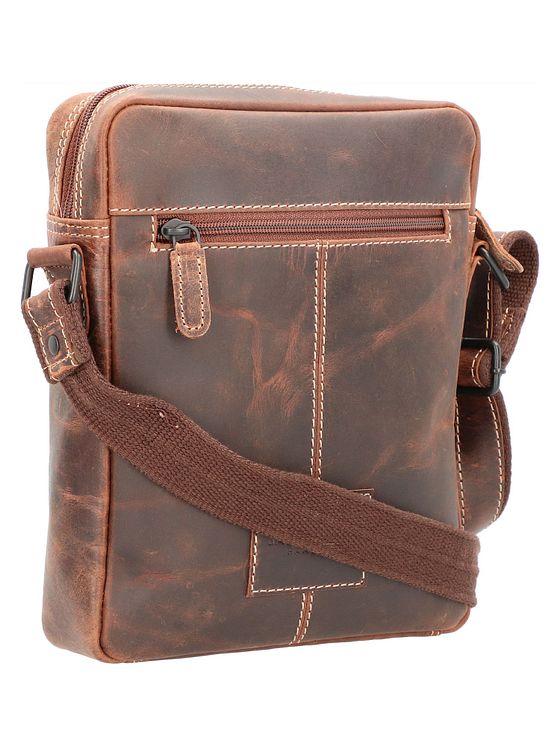 Jack Kinsky Baltimore 2 skuldertaske i læder 20 cm