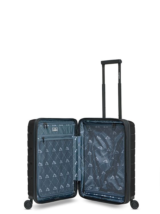 Bergpfeil Travel 4 hjul Kabinetrolley 55 cm Laptoprum med strækfold Bergpfeil Travel 4 hjul Kabinetrolley 55 cm Laptoprum med strækfold