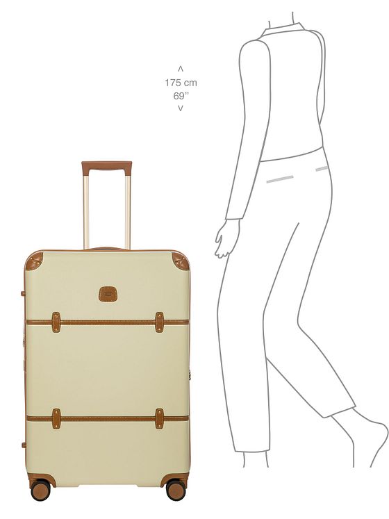 Bric's Bellagio 4 hjul Trolley 76 cm med strækfold