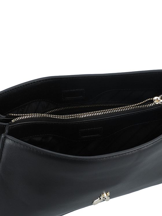 Patrizia Pepe Tris Skuldertaske Læder 28.5 cm