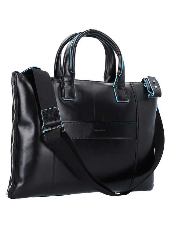 Piquadro Blue Square dokumentmappe læder 42 cm laptoprum Piquadro Blue Square dokumentmappe læder 42 cm laptoprum