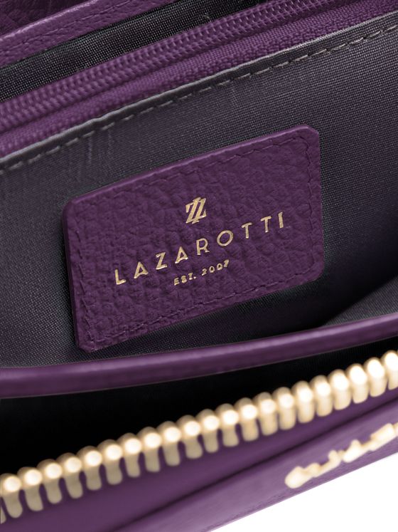 Lazarotti Bologna Leather XL Peněženka na zip Kožená 19 cm