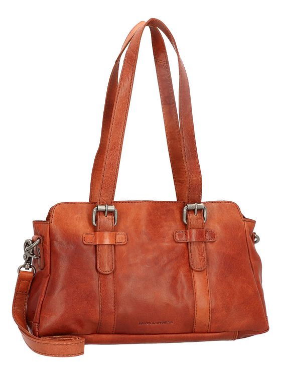 Spikes & Sparrow Skuldertaske i læder 34 cm