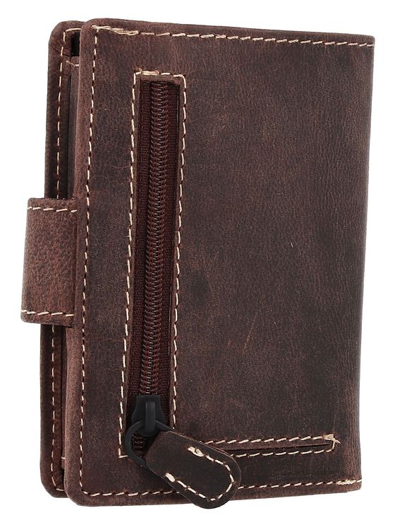 Jack Kinsky Baltimore Kreditkortetui RFID-beskyttelse Læder 11 cm