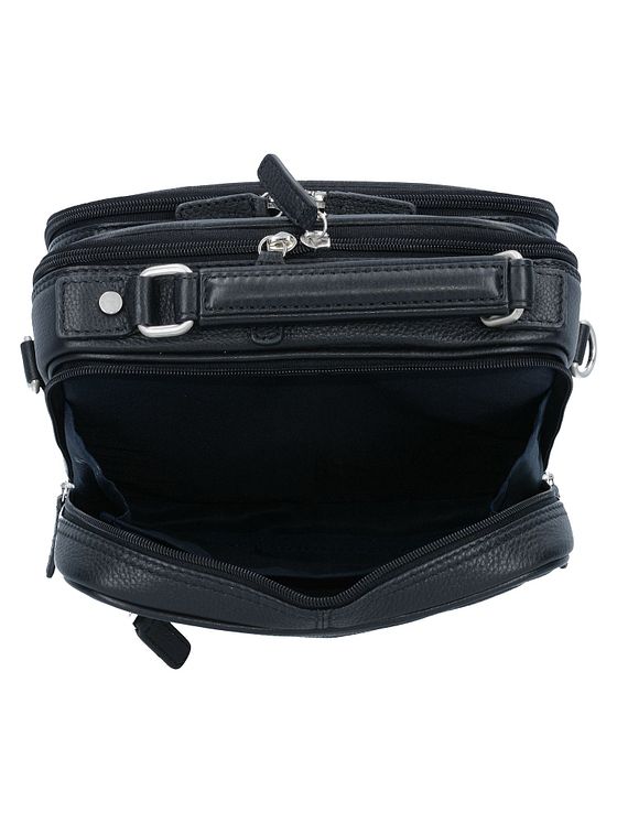 Leonhard Heyden Berlin skuldertaske i læder 28 cm Leonhard Heyden Berlin skuldertaske i læder 28 cm