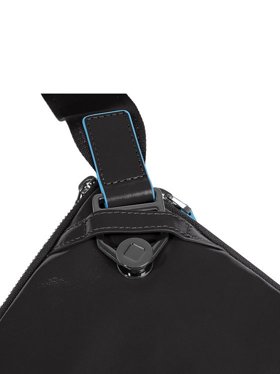 Piquadro Blue Square Skuldertaske Læder 30 cm Piquadro Blue Square Skuldertaske Læder 30 cm