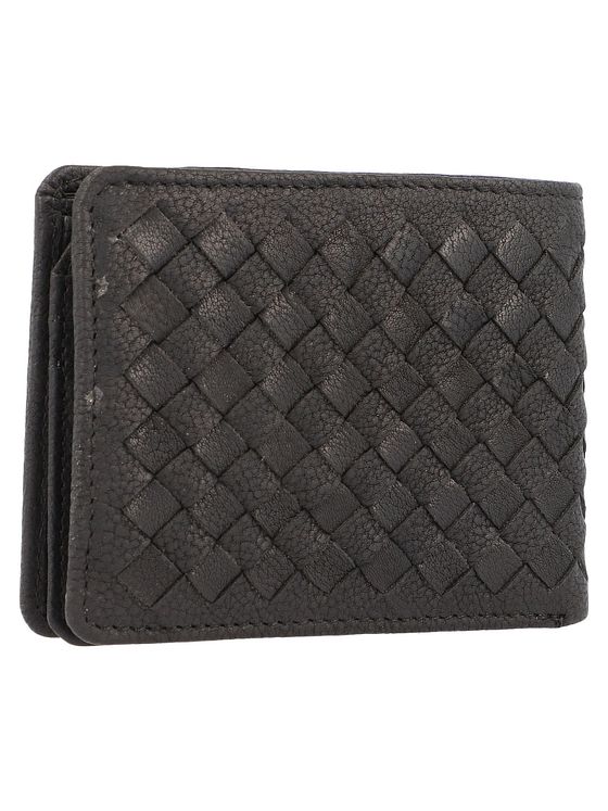 bugatti Vævet pung i læder 11 cm