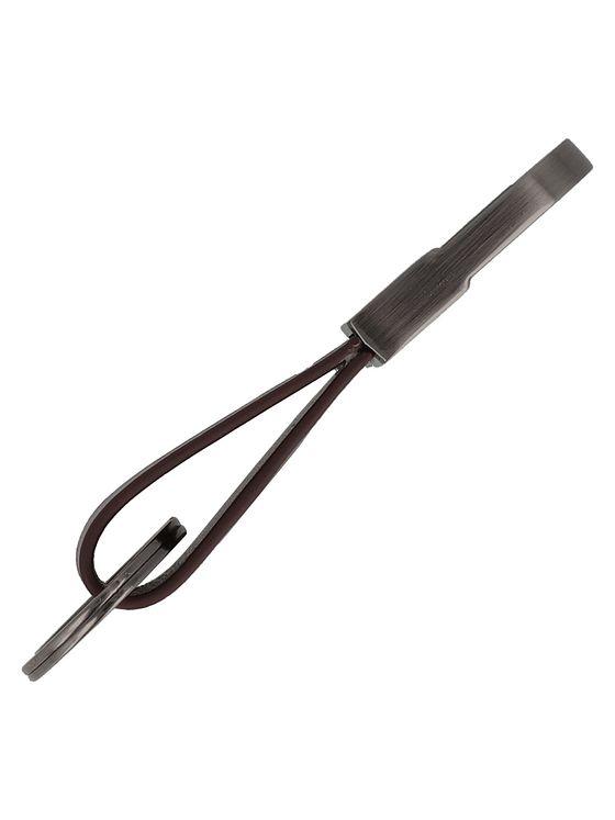 Braun Büffel Country nøglering i læder 10 cm