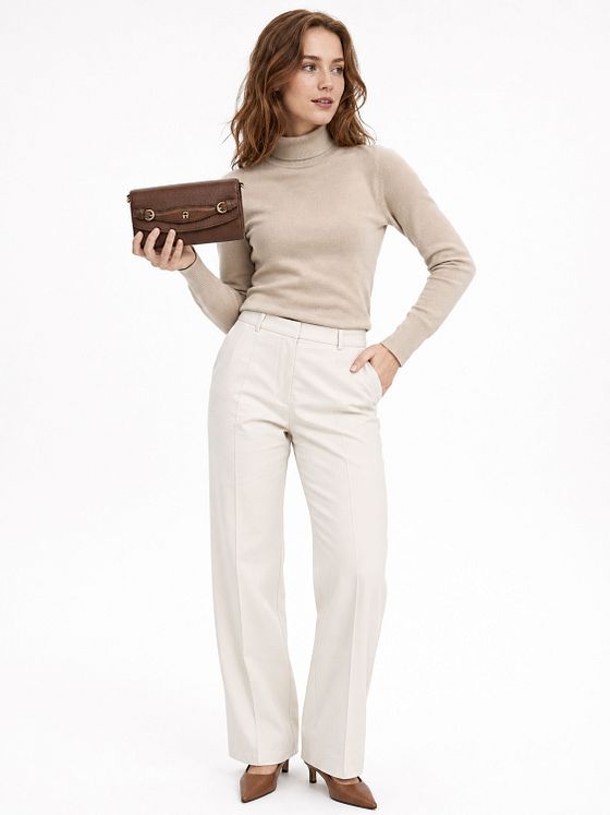 AIGNER Bolso de mano Piel natural 20.5 cm AIGNER Bolso de mano Piel natural 20.5 cm