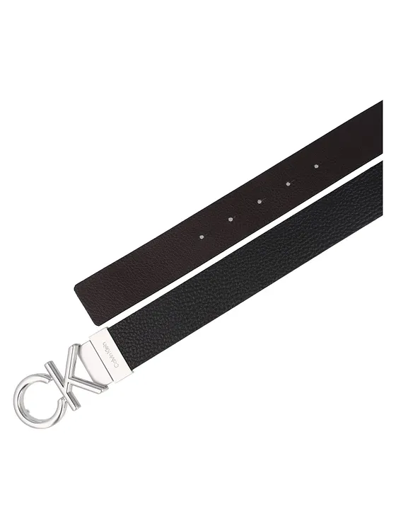 Calvin Klein CK Metal Bombe Bælte Læder Calvin Klein CK Metal Bombe Bælte Læder