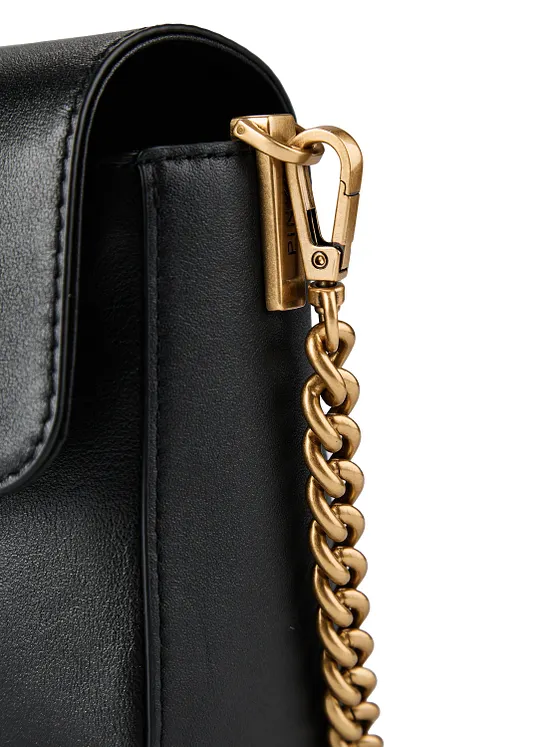PINKO Love one Crossbody-väska Läder 27 cm PINKO Love one Crossbody-väska Läder 27 cm
