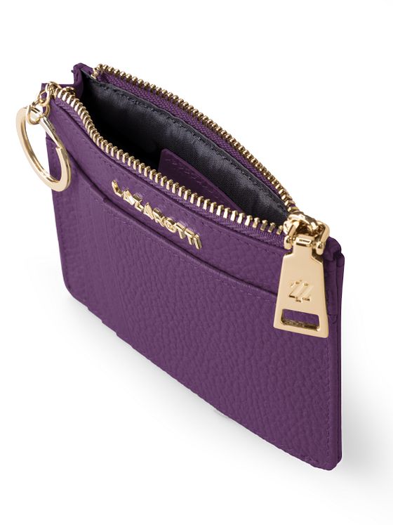 Lazarotti Bologna lædernøgleholder Kortholder i læder 11,5 cm med rum til luftmærker Lazarotti Bologna lædernøgleholder Kortholder i læder 11,5 cm med rum til luftmærker