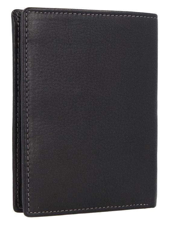 Greenland Nature Sort nappa-pung i RFID-læder 9,5 cm