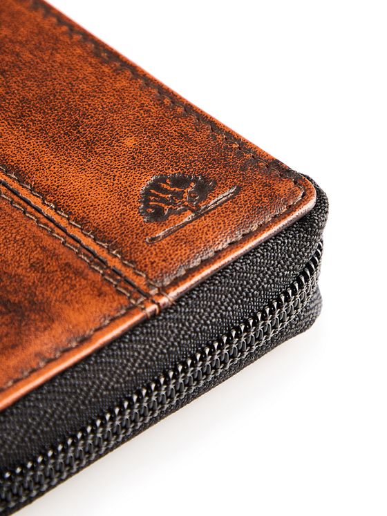 Greenburry Destressed Pung RFID-beskyttelse Læder 10.5 cm