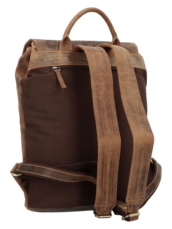 Greenburry Vintage Daypack Læder 40 cm Laptoprum Greenburry Vintage Daypack Læder 40 cm Laptoprum