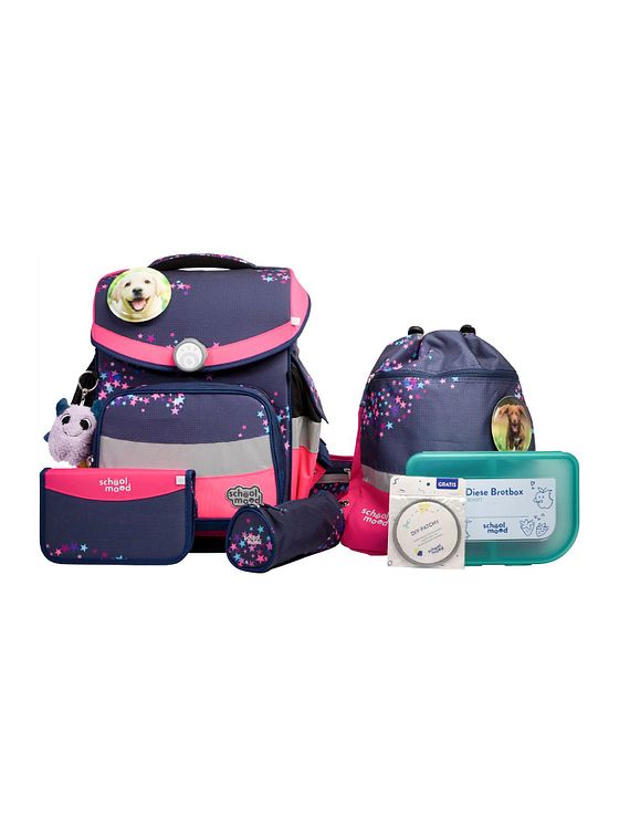 School-Mood Timeless Pro Skoleransel-sæt 7-delt
