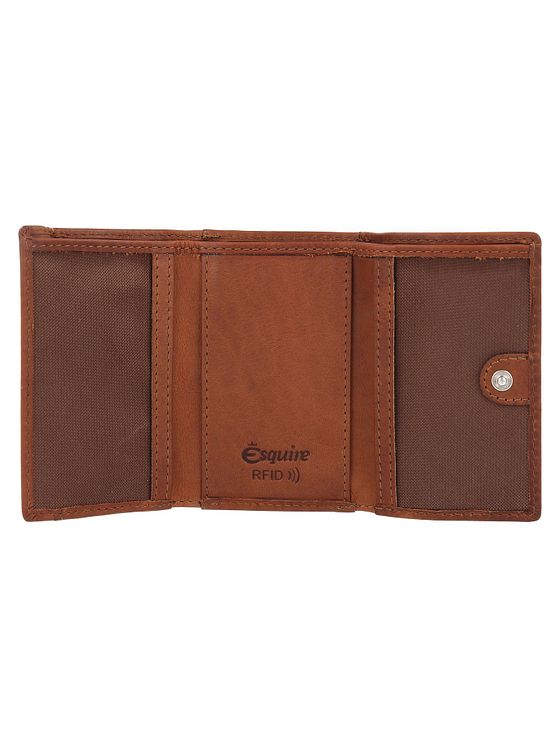 Esquire Dallas Pung RFID-beskyttelse Læder 10 cm