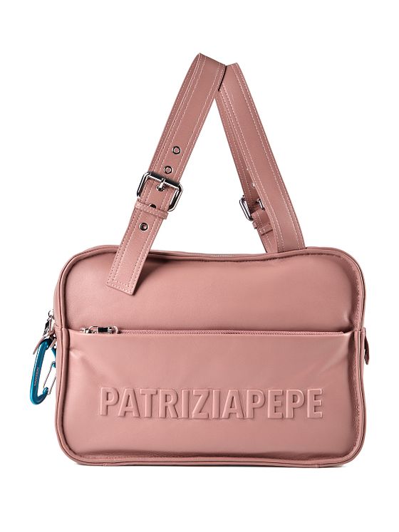 Patrizia Pepe Skuldertaske Læder 34 cm