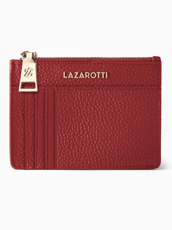 Lazarotti Bologna lædernøgleholder Kortholder i læder 11,5 cm med rum til luftmærker