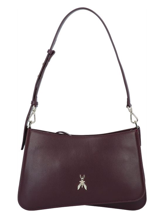 Patrizia Pepe Tris Skuldertaske Læder 28.5 cm