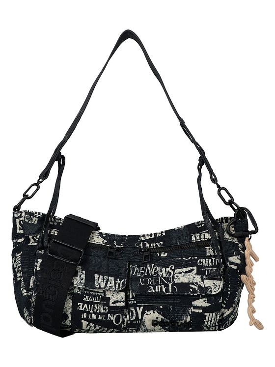 Desigual Newspaper Donosti Taška přes rameno 25 cm