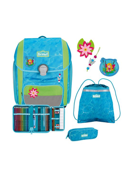 Scout Genius Skoleransel-sæt 4-delt Scout Genius Skoleransel-sæt 4-delt