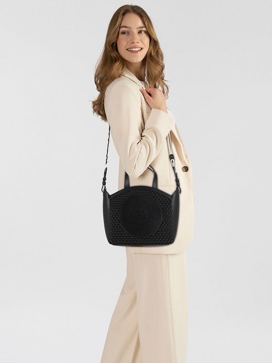 Karl Lagerfeld Circle Håndtaske Læder 25 cm