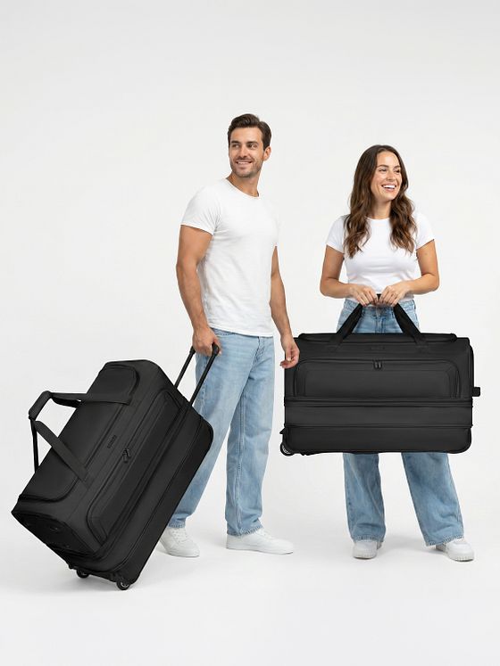 Redolz Duffle Essentials 2-Rollen Reisetasche Set 2 tlg. M+L mit Dehnfalte Redolz Duffle Essentials 2-Rollen Reisetasche Set 2 tlg. M+L mit Dehnfalte
