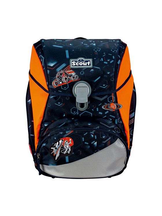 Scout Alpha Skoleransel-sæt 4-delt