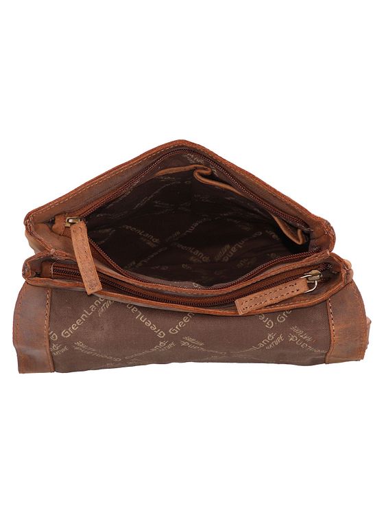 Greenland Nature Montenegro skuldertaske i læder 23 cm