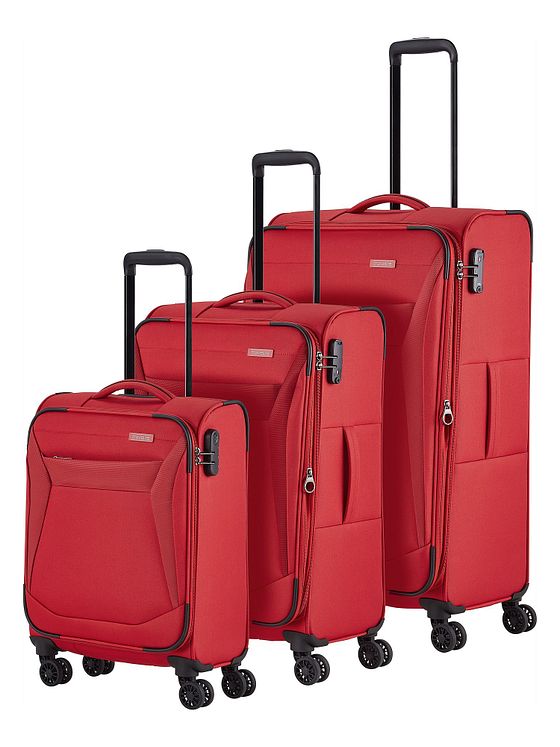 Travelite Chios 4 hjul Kuffert 3-delt med strækfold