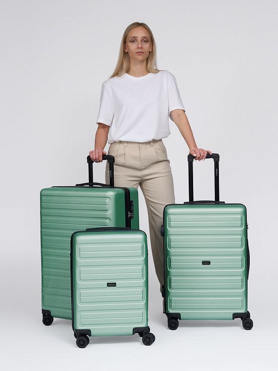 Redolz Essentials 08 3-SET 4 kolečka Sada kufrů 3-dílný