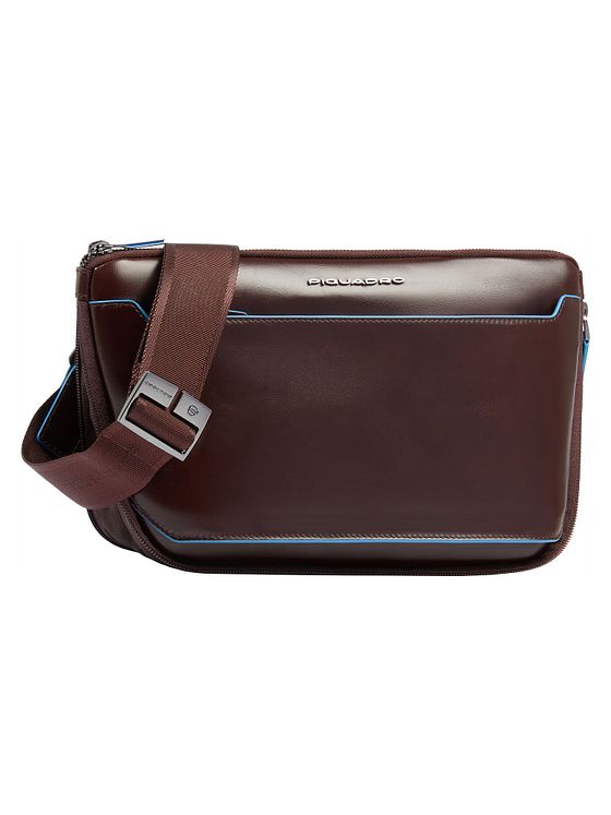 Piquadro Blue Square Skuldertaske Læder 30 cm Piquadro Blue Square Skuldertaske Læder 30 cm