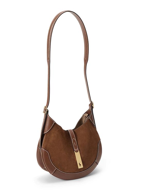POLO RALPH LAUREN Polo ID Crossbody taske Læder 26 cm POLO RALPH LAUREN Polo ID Crossbody taske Læder 26 cm